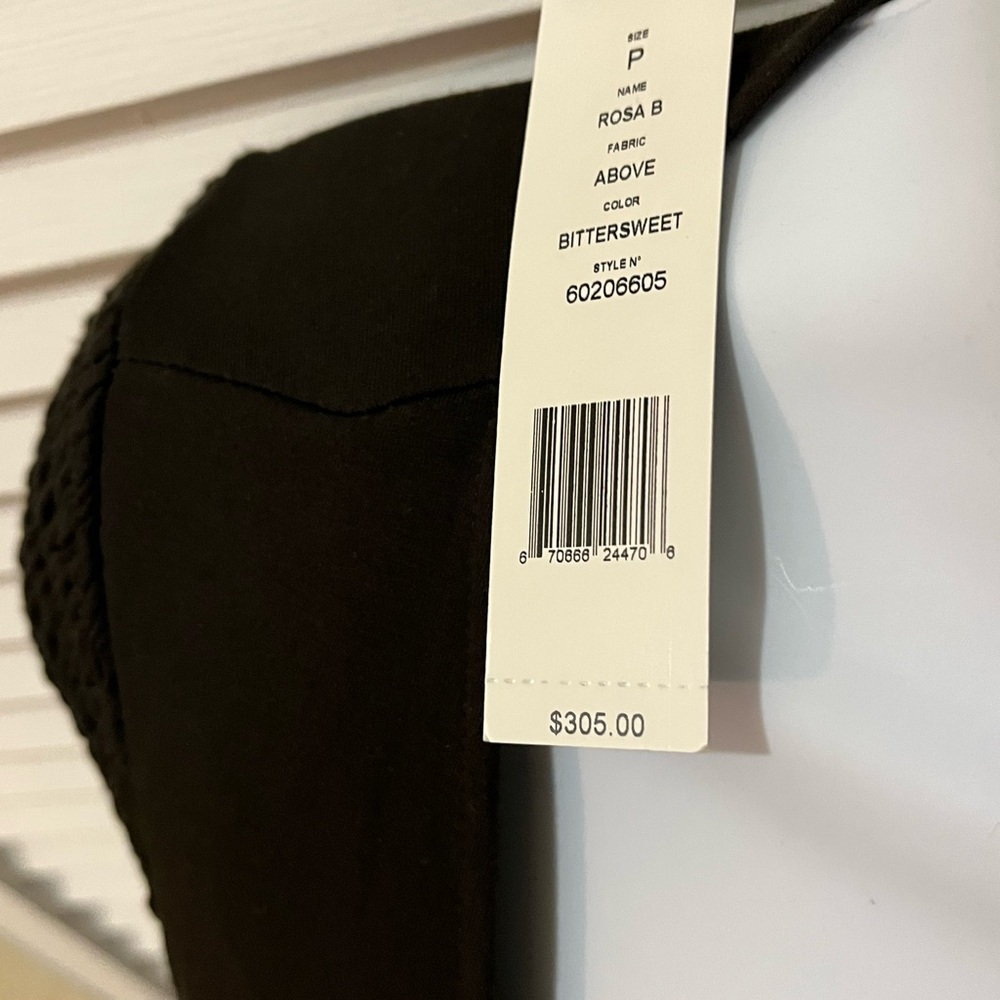 NWT Theory gorgeous draped leotard wrap waist dress rayon jersey w/ 3/4 sleeves - Picture 6 of 8